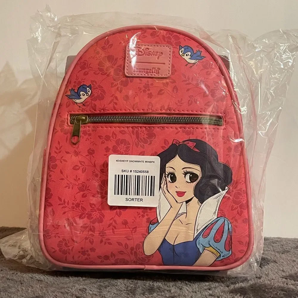 Loungefly Snow White and the Seven Dwarfs mini Backpack NWT